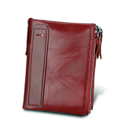 Cartera Corta para Hombre en Cuero Anti-Robo con Protección RFID - Image 13
