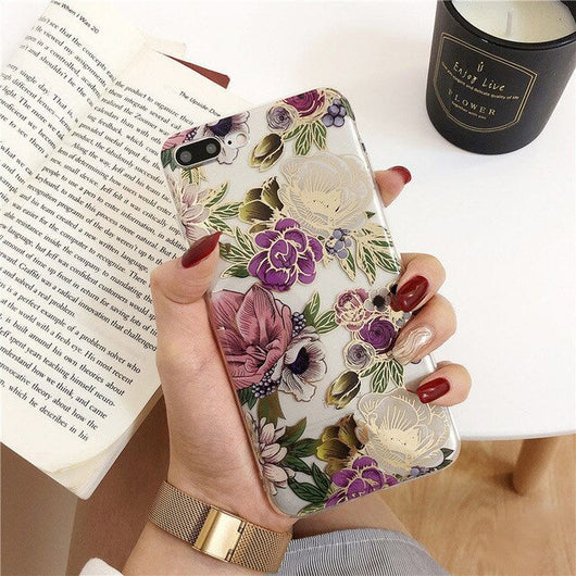 Funda para celular con diseño de hoja de plátano y acabado bronceado - Image 18