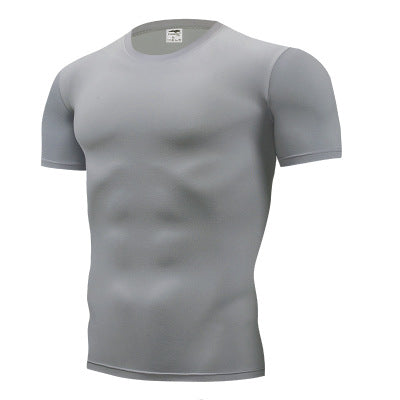 Camiseta Casual Hombre Cuello Redondo Manga Corta Elástica - Image 9