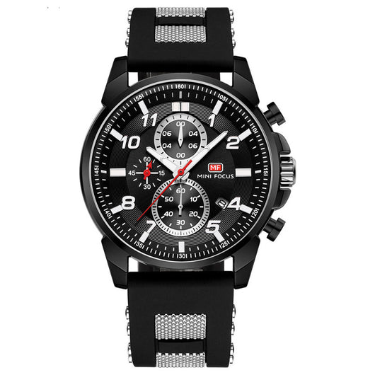 Reloj Deportivo Multifuncional para Hombre con Cronógrafo de Tres Esferas - Image 14