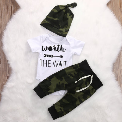 Conjunto de Bebé Niño Vale la Pena Esperar - Image 2