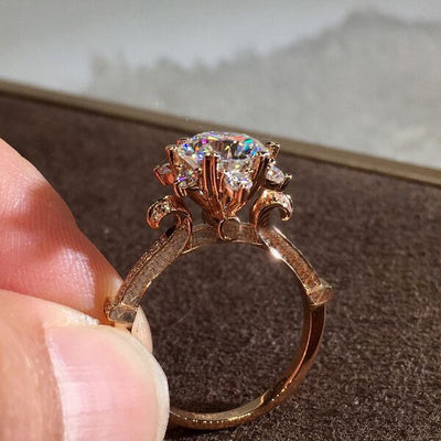 Anillo de Circonita con Seis Garras de Diamante - Image 21