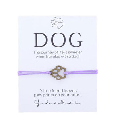Pulsera de Amistad con Patita de Perro - Regalo para Amantes de Mascotas - Image 9
