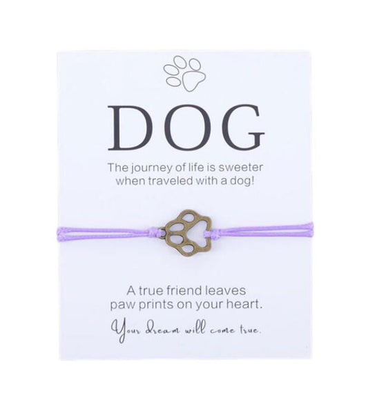Pulsera de Amistad con Patita de Perro - Regalo para Amantes de Mascotas - Image 9