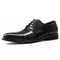 Zapatos de Cuero con Tira y Puntera Redonda - Piel de Vaca Premium