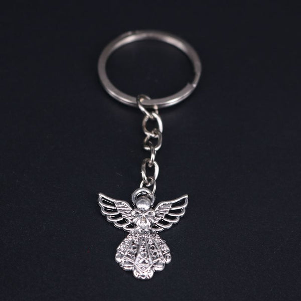 Llavero Ángel Vintage - Accesor de Metal Elegante