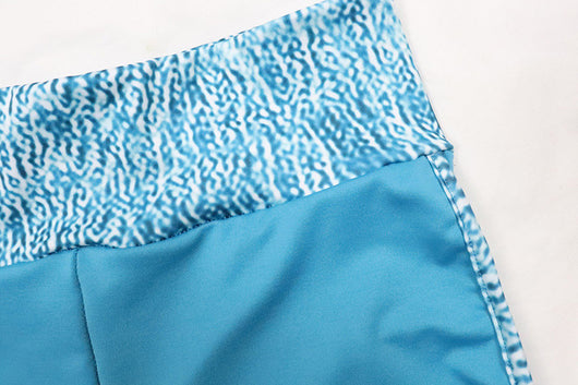 Conjunto Deportivo Bloques de Color: Chaleco y Shorts para Yoga - Image 8