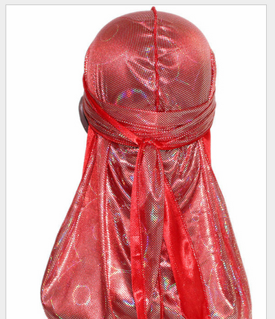 Turbantes Durags Brillantes de Seda - Bandanas Coloridas para Hombre - Image 12