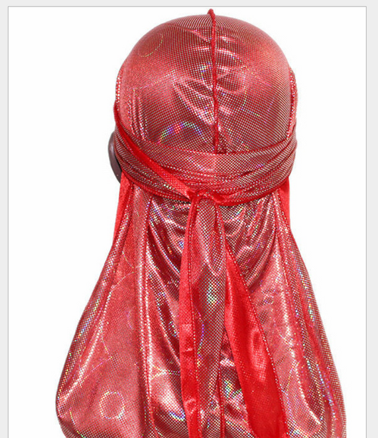 Turbantes Durags Brillantes de Seda - Bandanas Coloridas para Hombre - Image 12