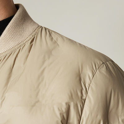 Chaqueta de Plumón Gris para Hombre - Abrigo Deportivo Térmico Invierno - Image 3