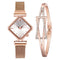 Pulsera De Oro Rosa Y Blanco