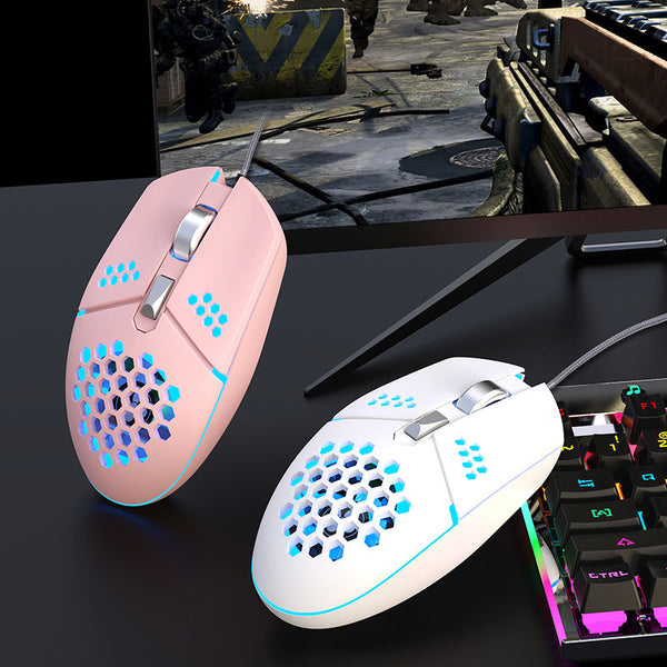 Ratón Gaming Mecánico con Ventilación de Refrigeración