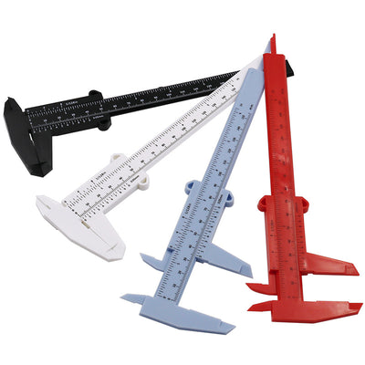 Calibrador Vernier Plástico de Doble Escala 0-150mm