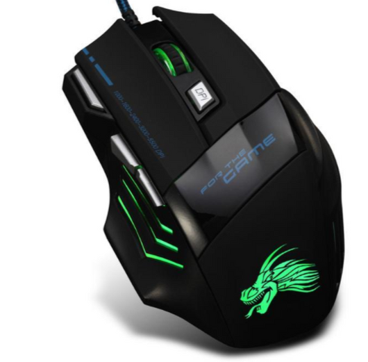 Ratón Gaming Profesional Alámbrico 5500DPI con 7 Botones Programables - Image 3