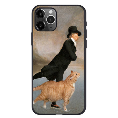 Funda para iPhone con Diseño de Gato Naranja - Arte Óleo - Image 23