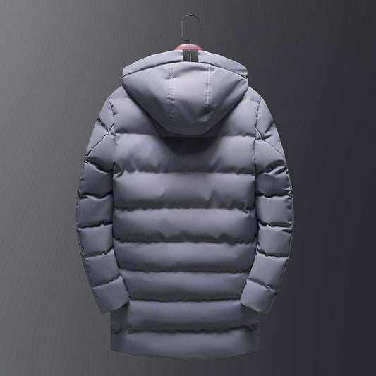 Chaqueta Acolchada de Plumas para Hombre - Corte Medio - Image 2