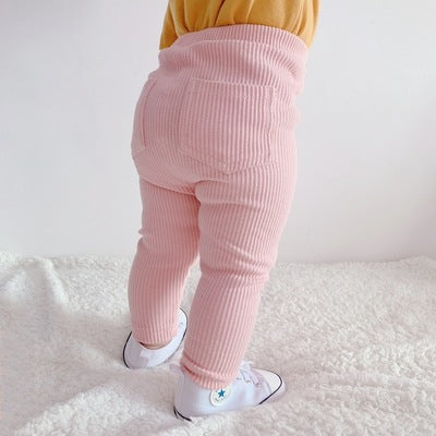Leggings de Algodón Delgado y Elegante