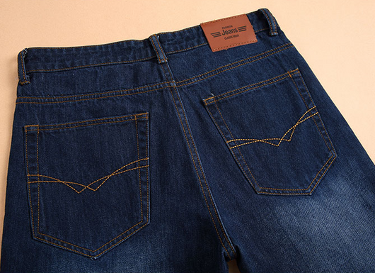 Pantalones Vaqueros Rectos Coreanos para Hombre - Image 7