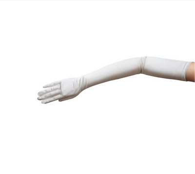 Guantes de Satén para Novia - Guantes Largos Elegantes para Eventos - Image 5