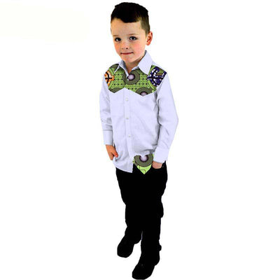 Traje Completo Infantil con Estampado Moderno