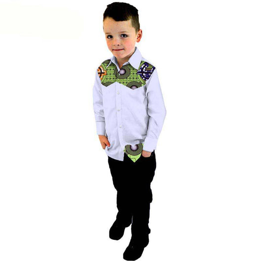 Traje Completo Infantil con Estampado Moderno