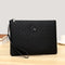 Clutch Personalizado de Textura Tejida con Diseño Minimalista y Gran Capacidad
