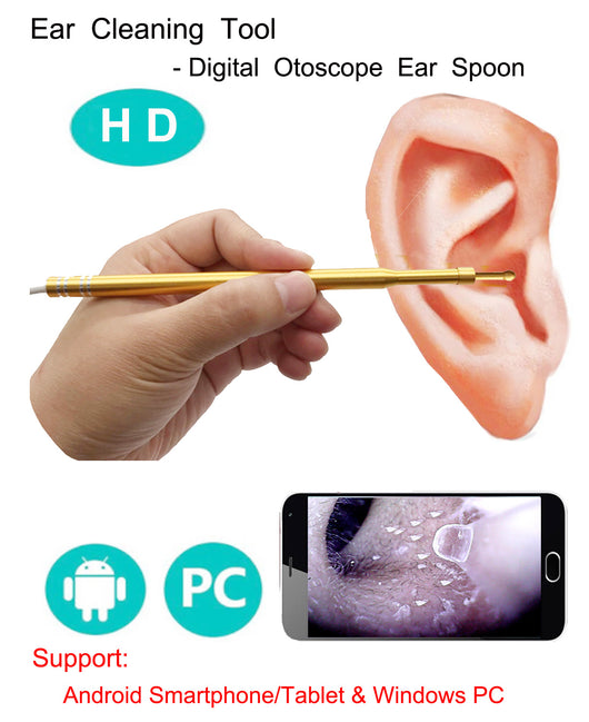 Otoscopio Digital con Cámara de Video HD