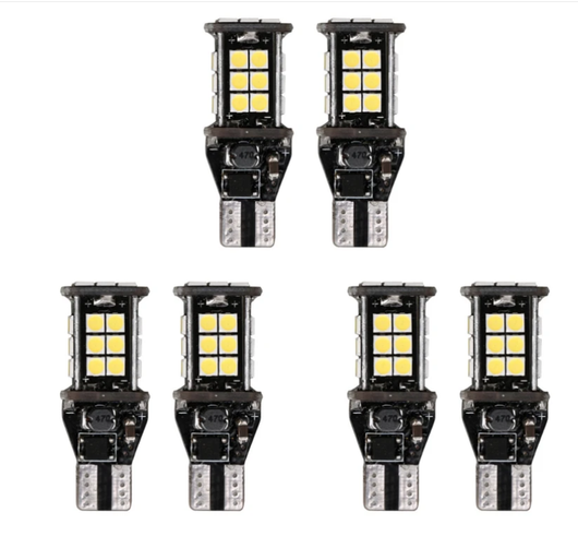 Luz de Freno y Reversa LED 12V Super Brillante 45 SMD Canbus - Image 11