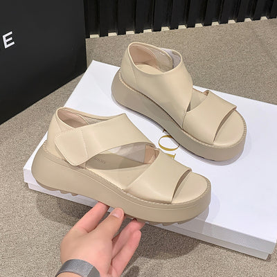 Sandalias de Plataforma con Velcro que Aumentan Altura - Comodidad Verano - Image 9