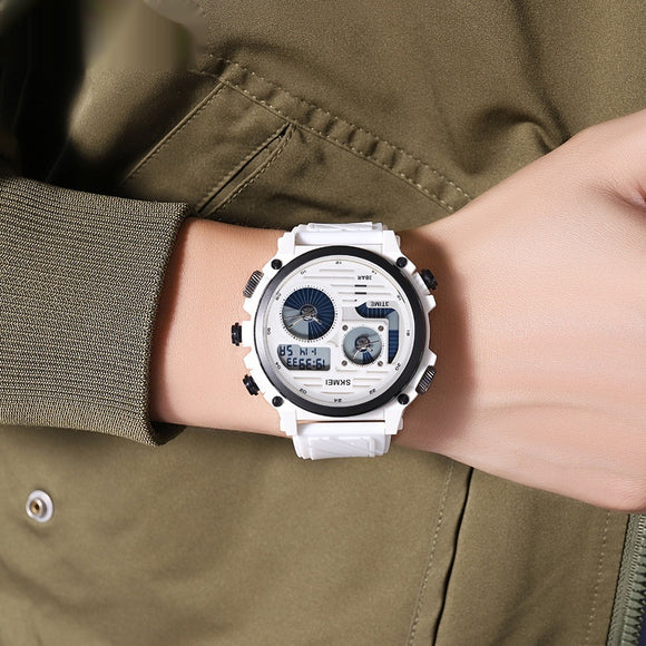 Reloj Deportivo Multifunción Resistente al Agua con Paracord para Aventuras