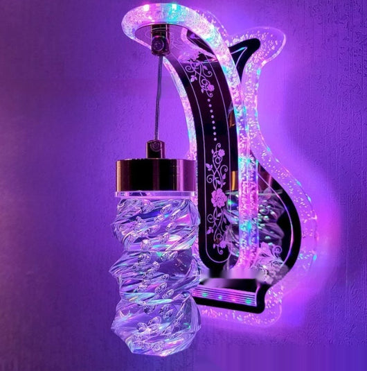 Lámpara de Pared Colgante de Cristal Acrílico Ovalado con Luz Cálida para Hoteles y Dormitorios - Image 19