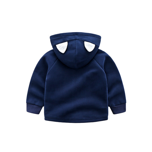 Sudadera con Capucha y Cierre para Niños - Tallas Pequeña y Mediana - Image 2
