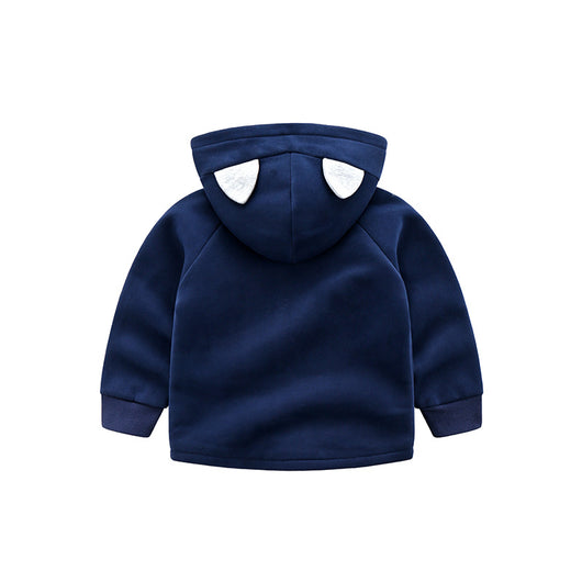 Sudadera con Capucha y Cierre para Niños - Tallas Pequeña y Mediana - Image 2