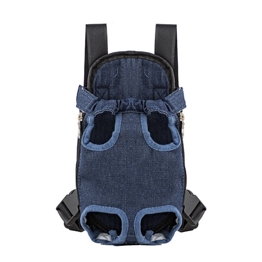 Mochila Transportadora Respirable para Mascotas - Bolsa de Viaje Portátil