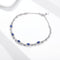 Pulsera de Zafiro Natural Mujer Plata S925 - Joyería de Diseño Premium Original