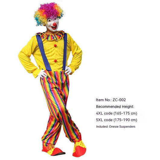 Disfraz de Payaso para Adultos y Niños - Traje Completo para Escenario - Image 4