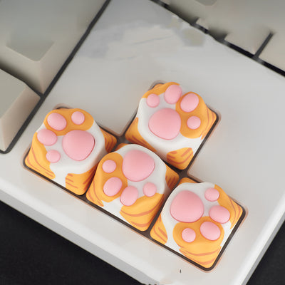 Teclado Mecánico Zomo Cat Claw con Keycaps ABS Silicona - Image 5