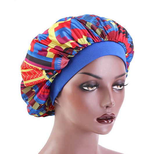 Capa Larga de Seda Estampada Africana - Image 28