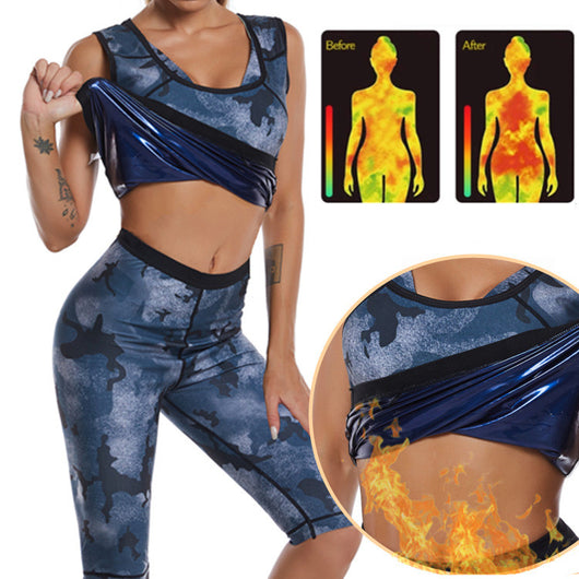 Traje Deportivo Reductor con Tecnología de Sudoración Intensiva