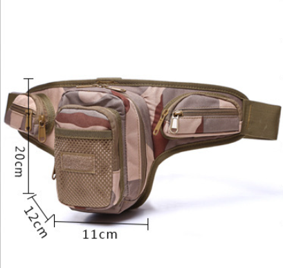 Bolsa Bandolera Táctica Camuflaje Oxford Impermeable para Fotógrafo y Periodista - Image 10
