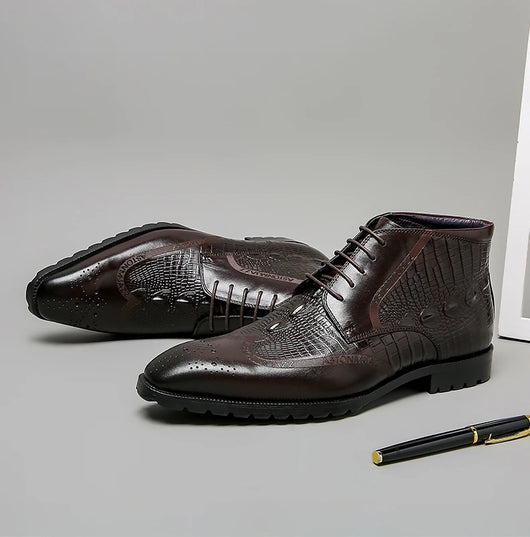 Botas Martin de Cuero Vacuno Transpirable para Hombre - Image 14