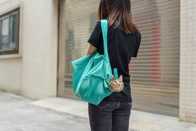 Bolsa Transportadora Portátil para Gatos en Tela Nylon - Image 7