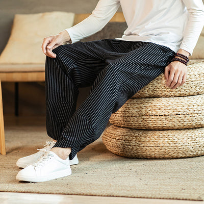 Pantalones Capri Holgados Talle Grande con Cintura Elástica - Image 5