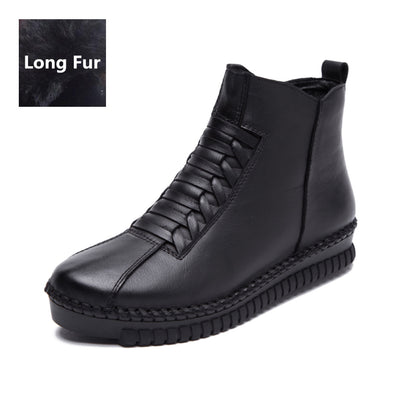 Botas de Cuero para Nieve - Image 17