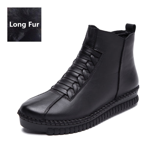 Botas de Cuero para Nieve - Image 17