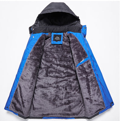 Chaqueta de Invierno Impermeable Desmontable para Hombre - Image 3