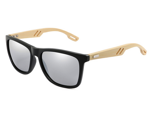 Gafas de Sol Bambú Cuadradas Coloridas para Hombre y Mujer - Image 7