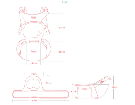 Portabebé Multifuncional Ergonómico - Image 11
