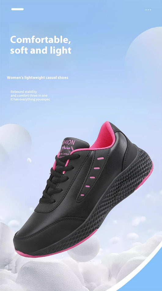 Tenis Casuales para Mujer Punta Redonda Suela Plana Cómodos - Image 22