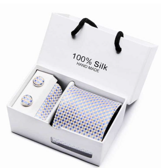 Estuche de Regalo Ejecutivo: Conjunto de 5 Piezas para Traje Formal y Bodas - Image 11